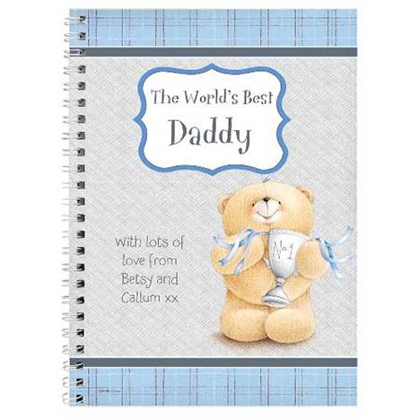 Personalised Forever Friends No1 Trophy Diary